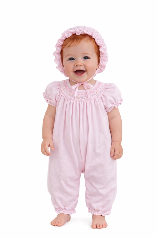 Blush Heirloom Romper