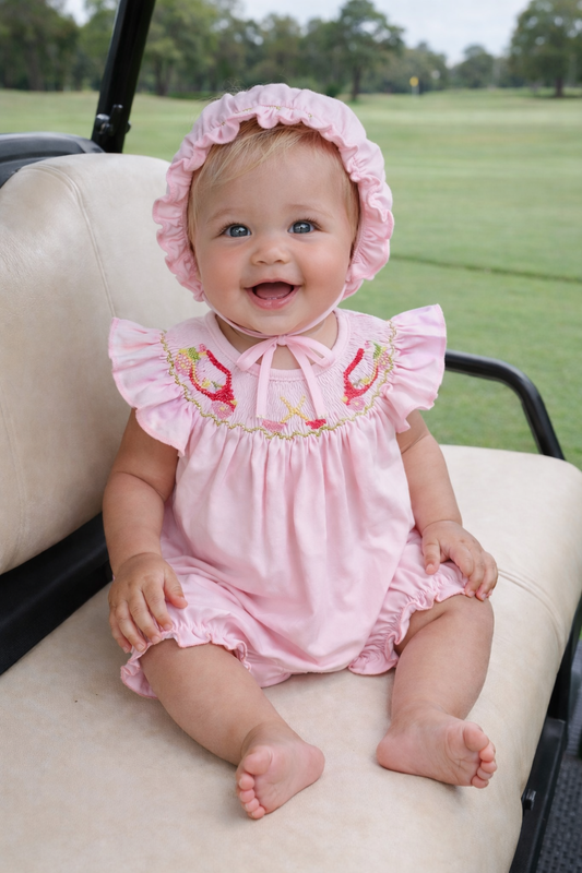 Tiny Tee Time Romper